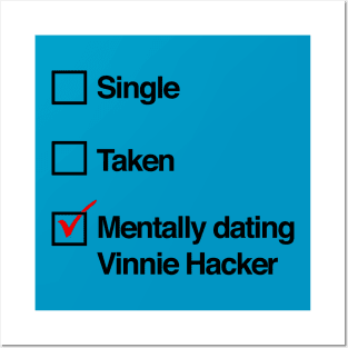 Mentally Dating Vinnie Hacker Tik Tok Posters and Art